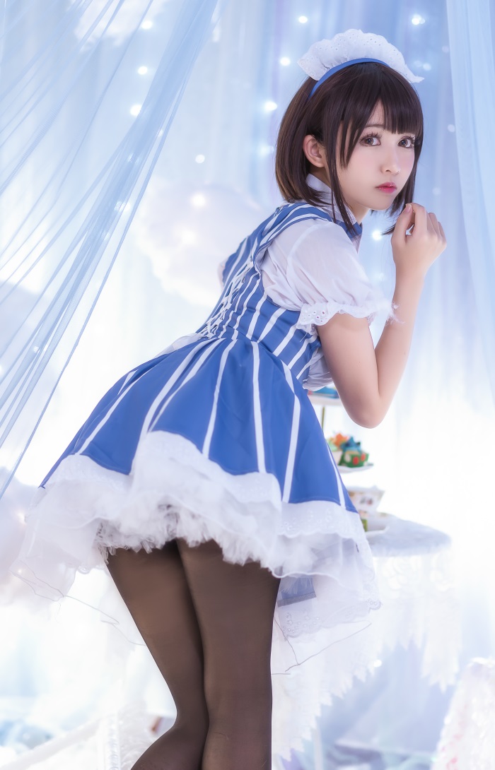 鳗鱼霏儿 – 加藤惠 女仆