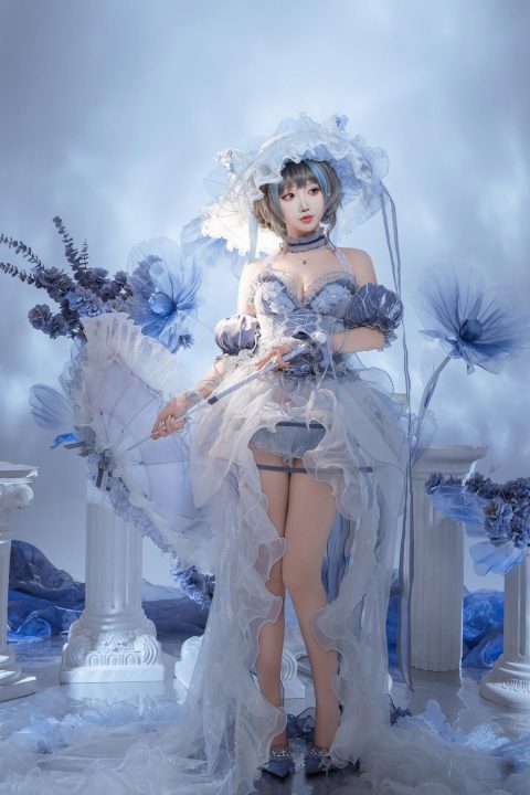 面饼仙儿 碧蓝航线 柴郡礼服