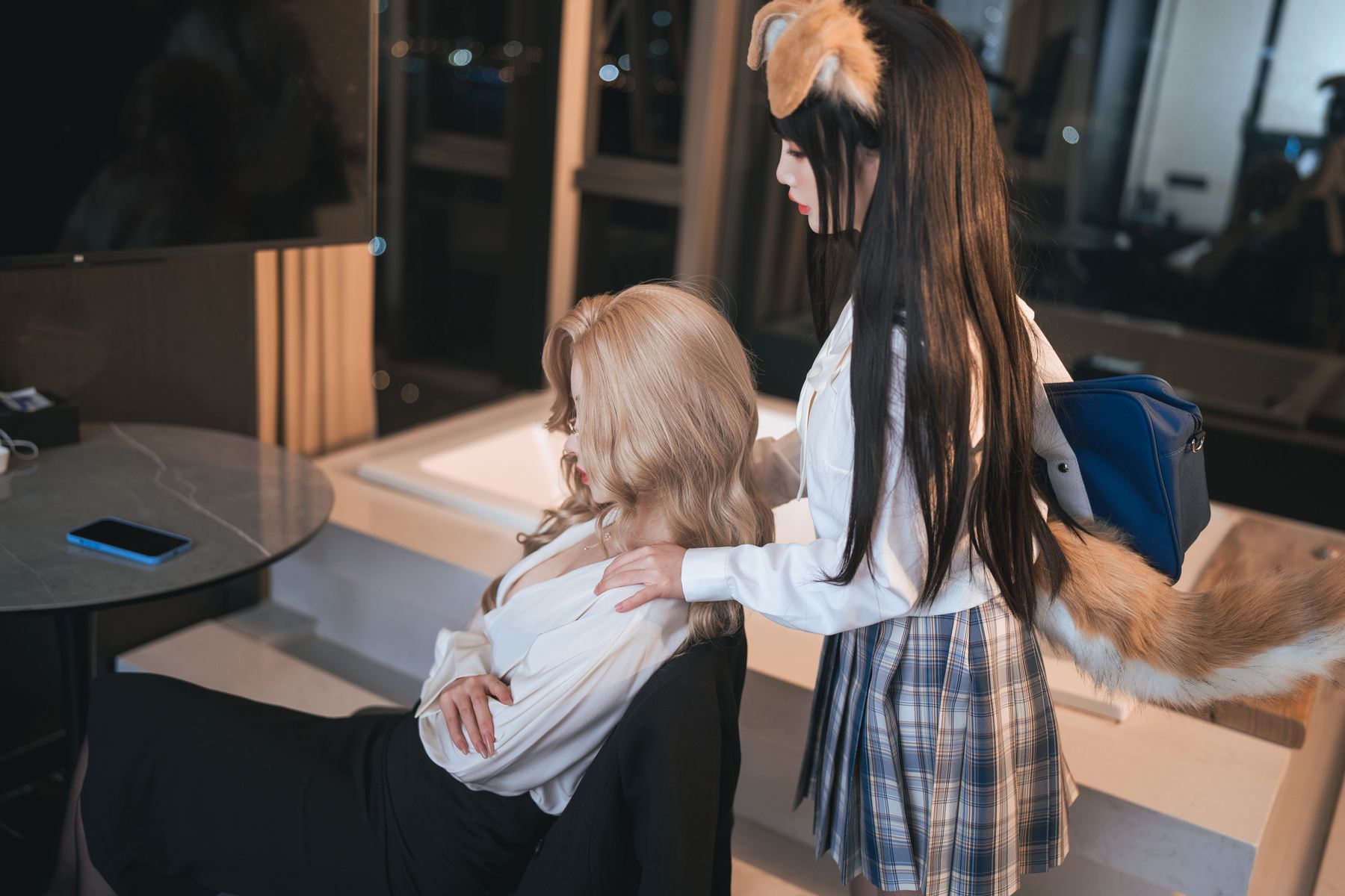 rioko凉凉子 女上司双人版(&面饼仙儿)