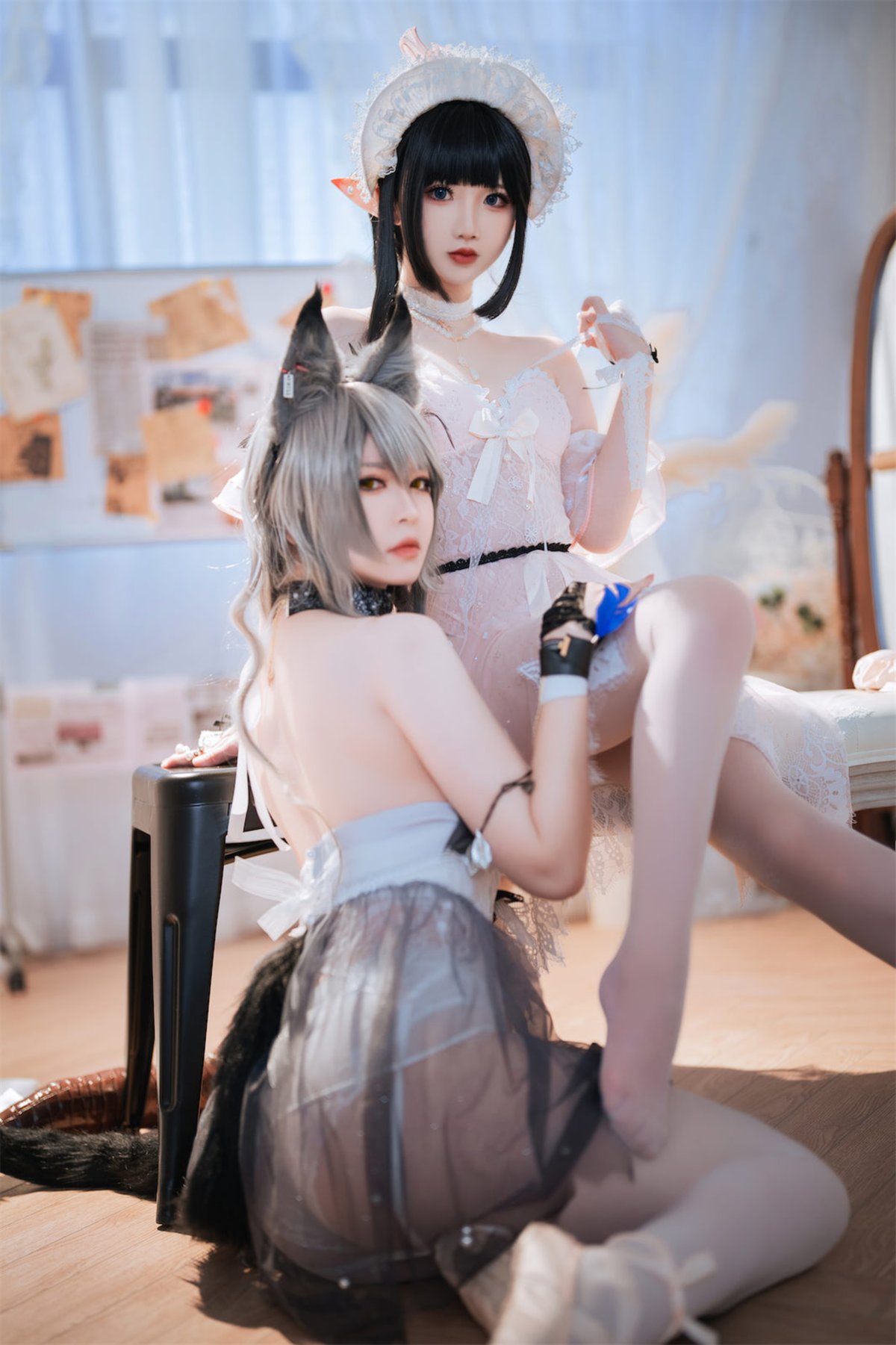 面饼仙儿&半半子 Arknights 黑x森蚺バレエ