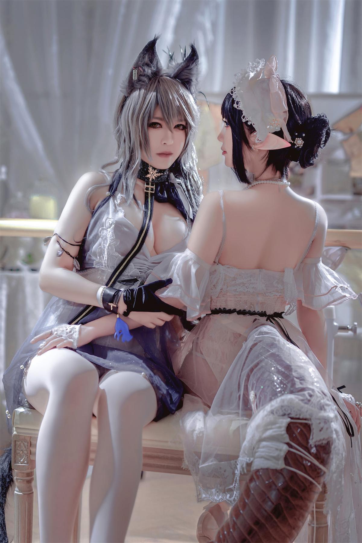 面饼仙儿&半半子 Arknights 黑x森蚺バレエ