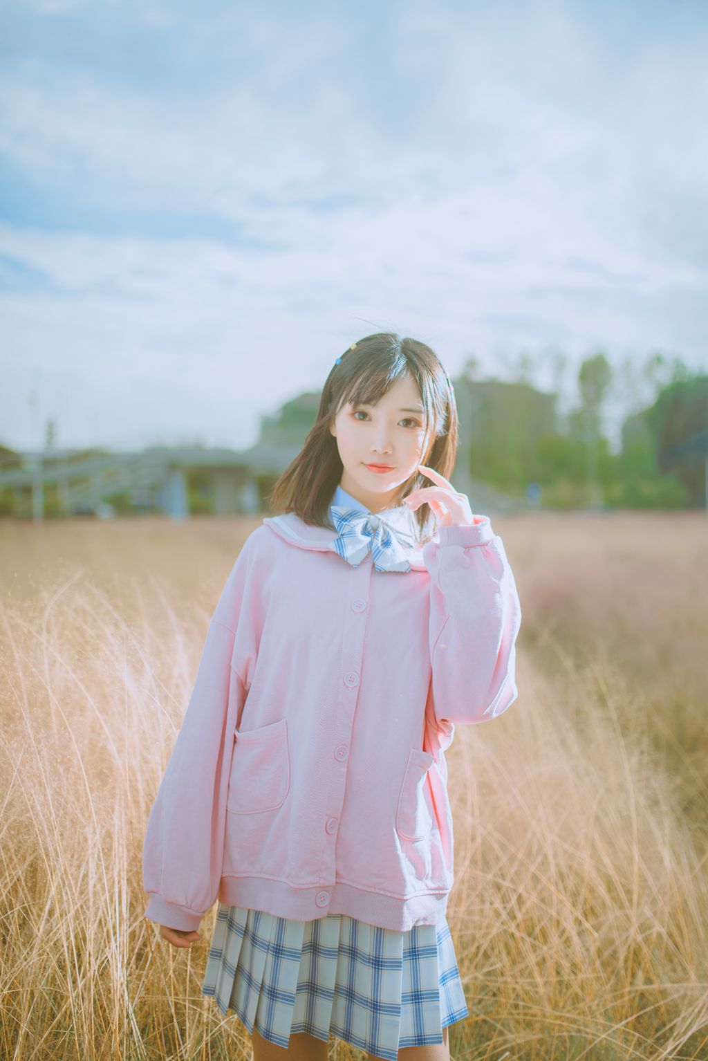 面饼仙儿 粉黛草JK