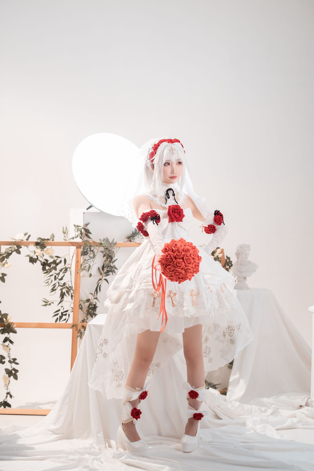 面饼仙儿 德丽莎婚纱