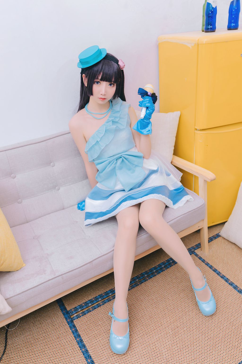 面饼仙儿 打歌服黑猫