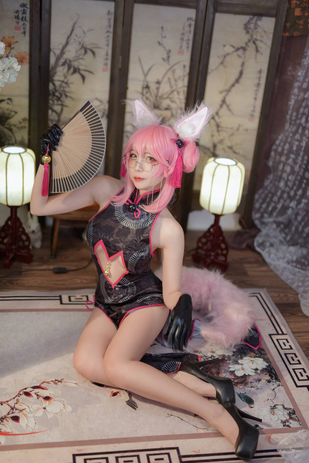 二佐Nisa Fate旗袍狐