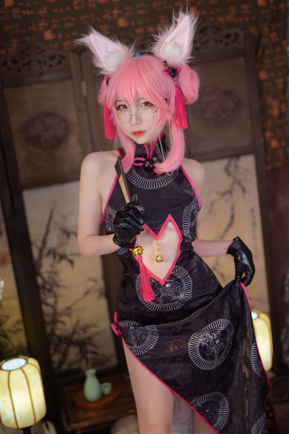 二佐Nisa Fate旗袍狐