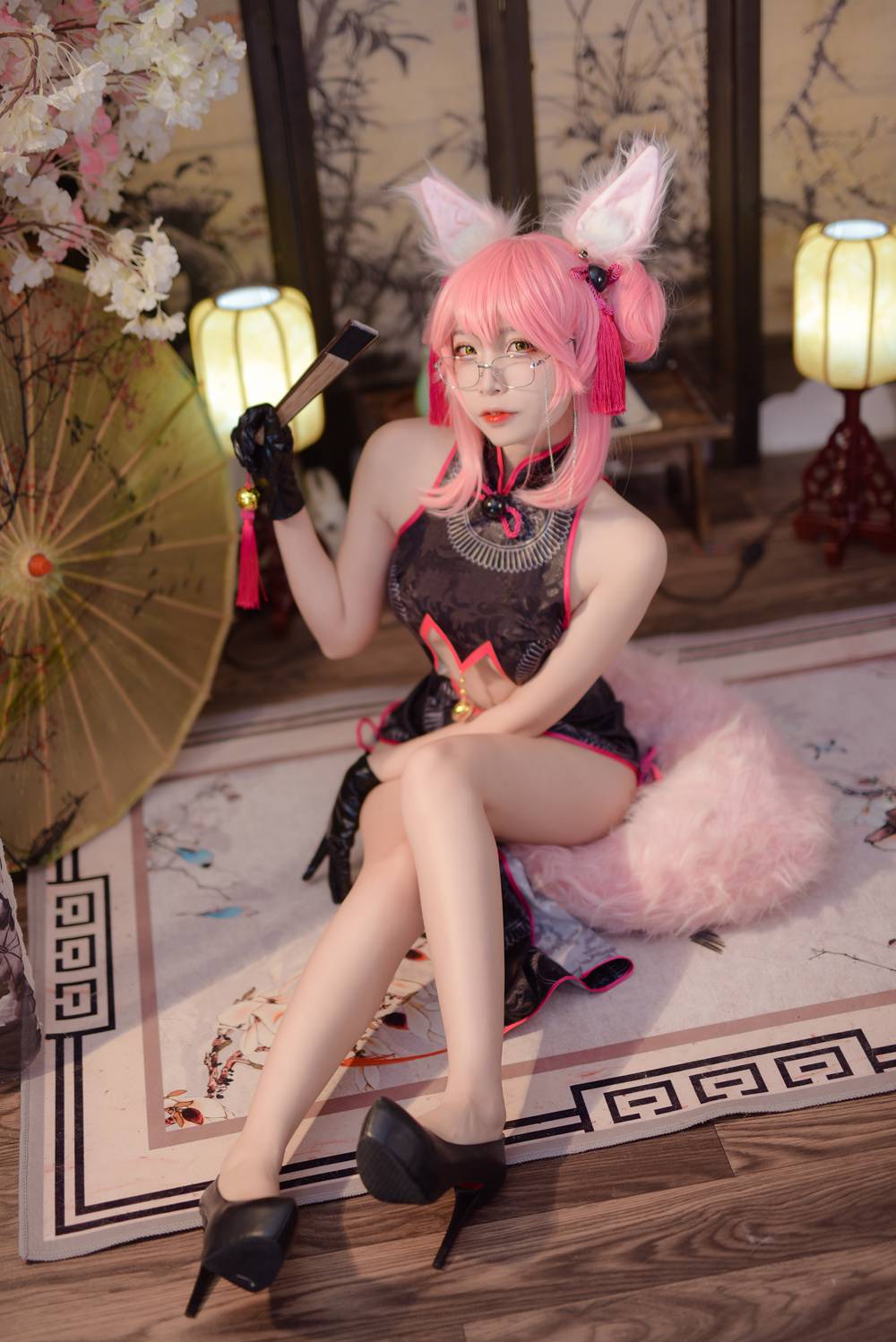 二佐Nisa Fate旗袍狐