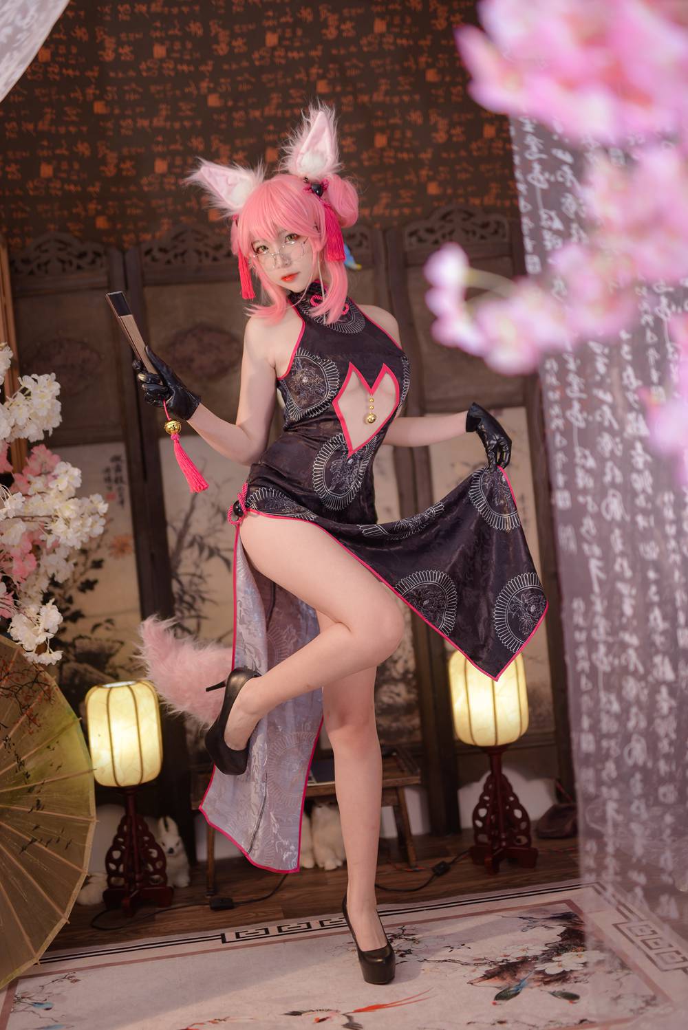 二佐Nisa Fate旗袍狐