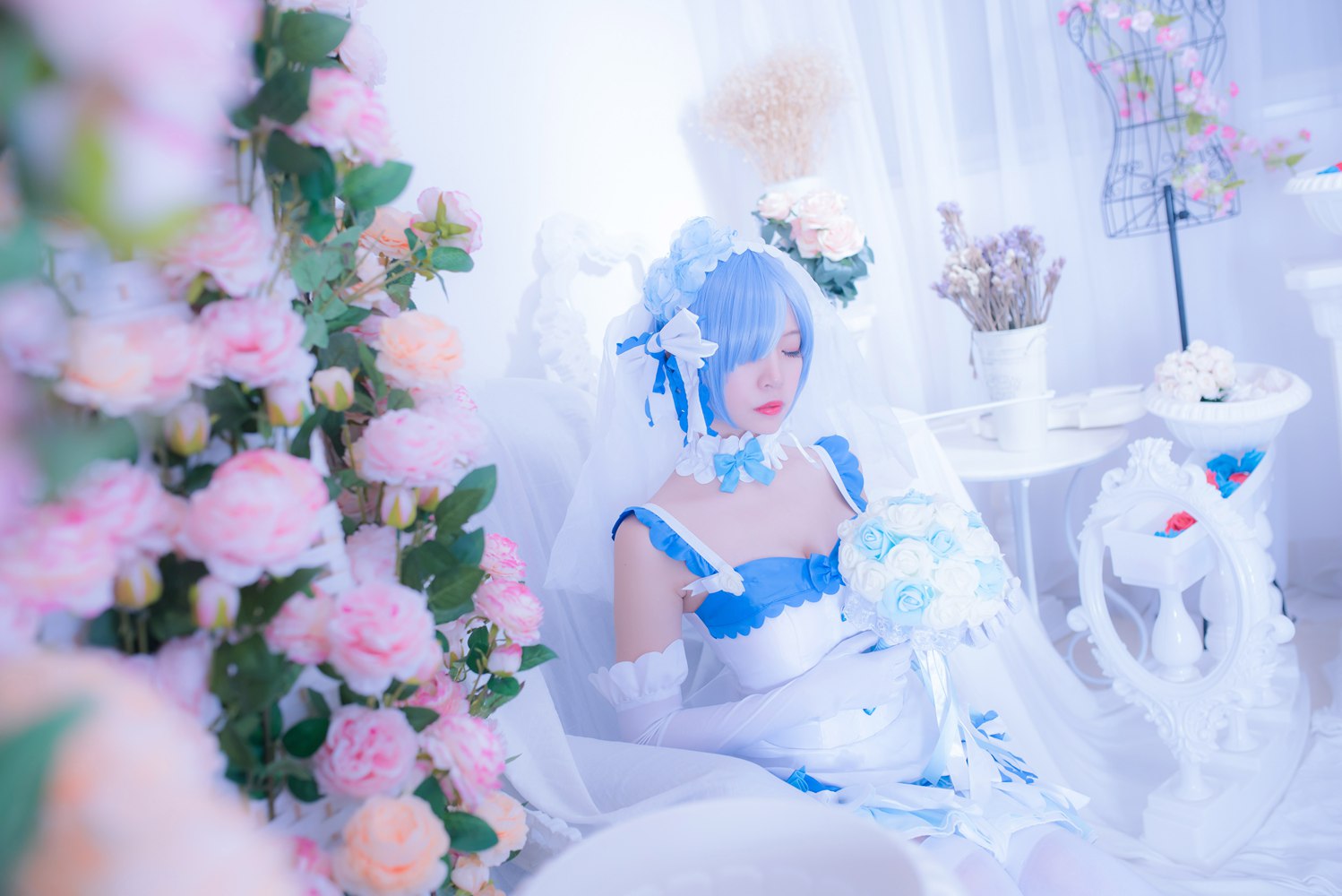二佐Nisa 雷姆花嫁