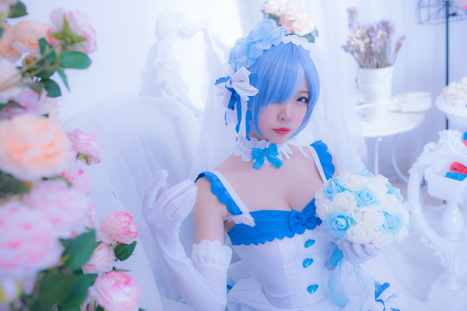 二佐Nisa 雷姆花嫁