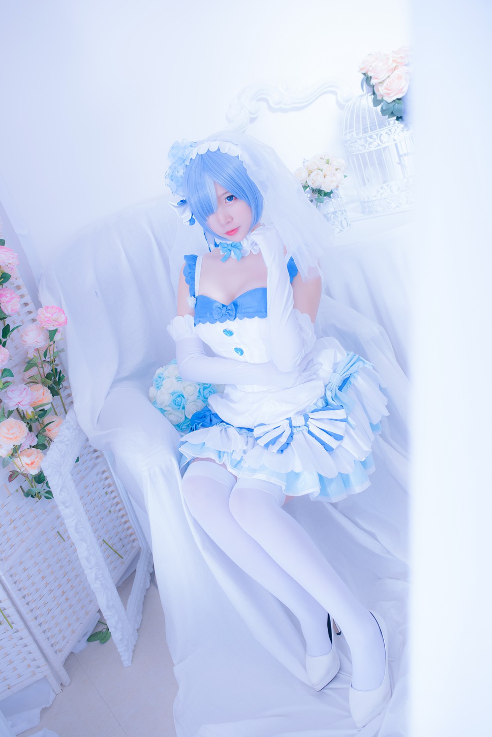 二佐Nisa 雷姆花嫁