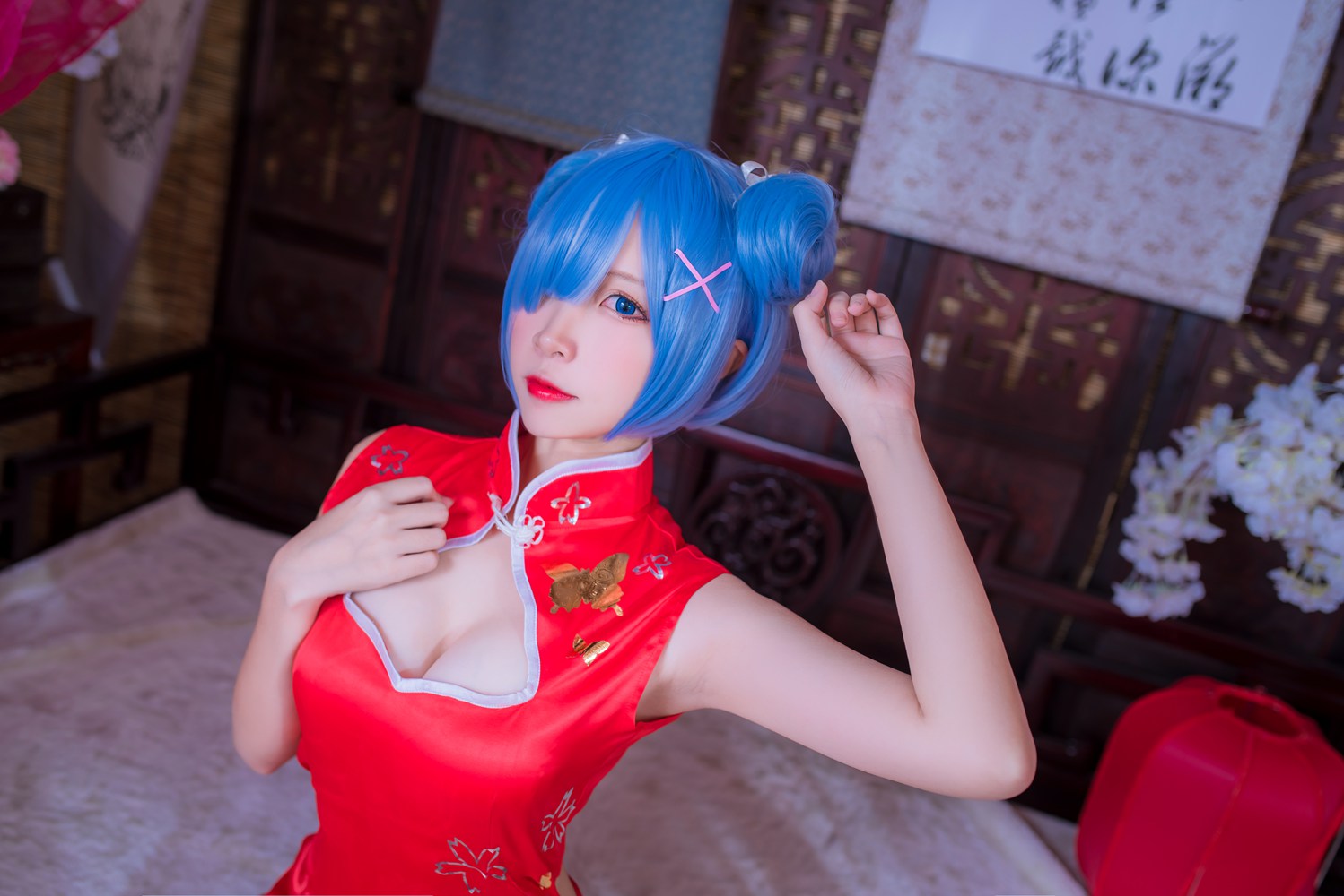 二佐Nisa 蕾姆旗袍