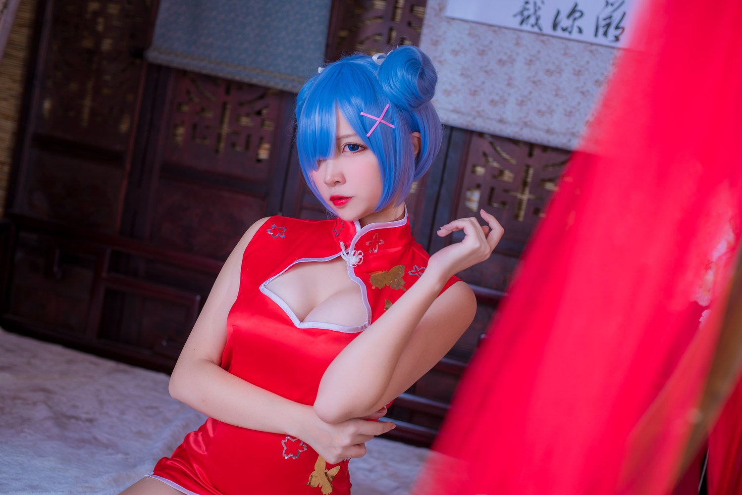 二佐Nisa 蕾姆旗袍