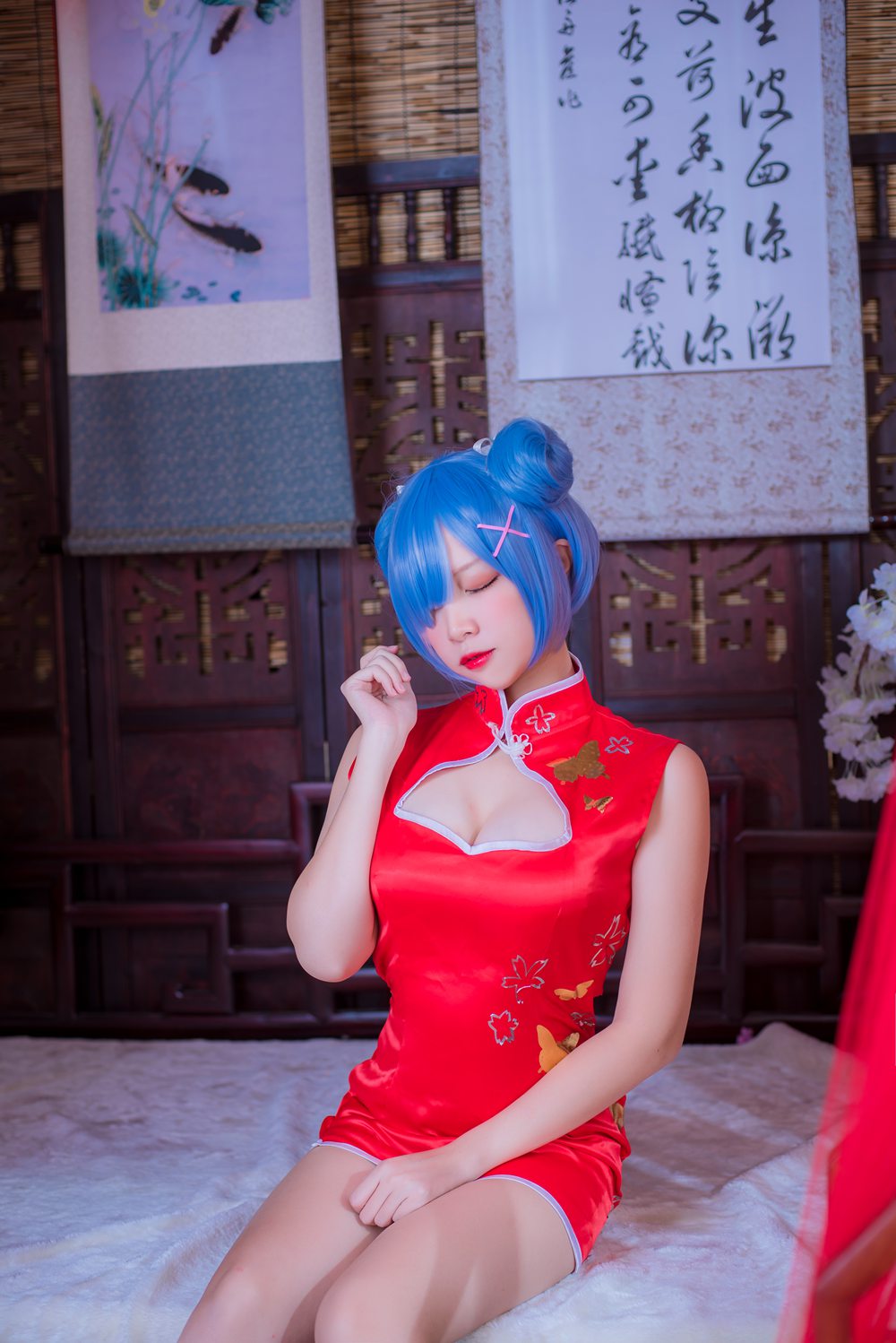 二佐Nisa 蕾姆旗袍
