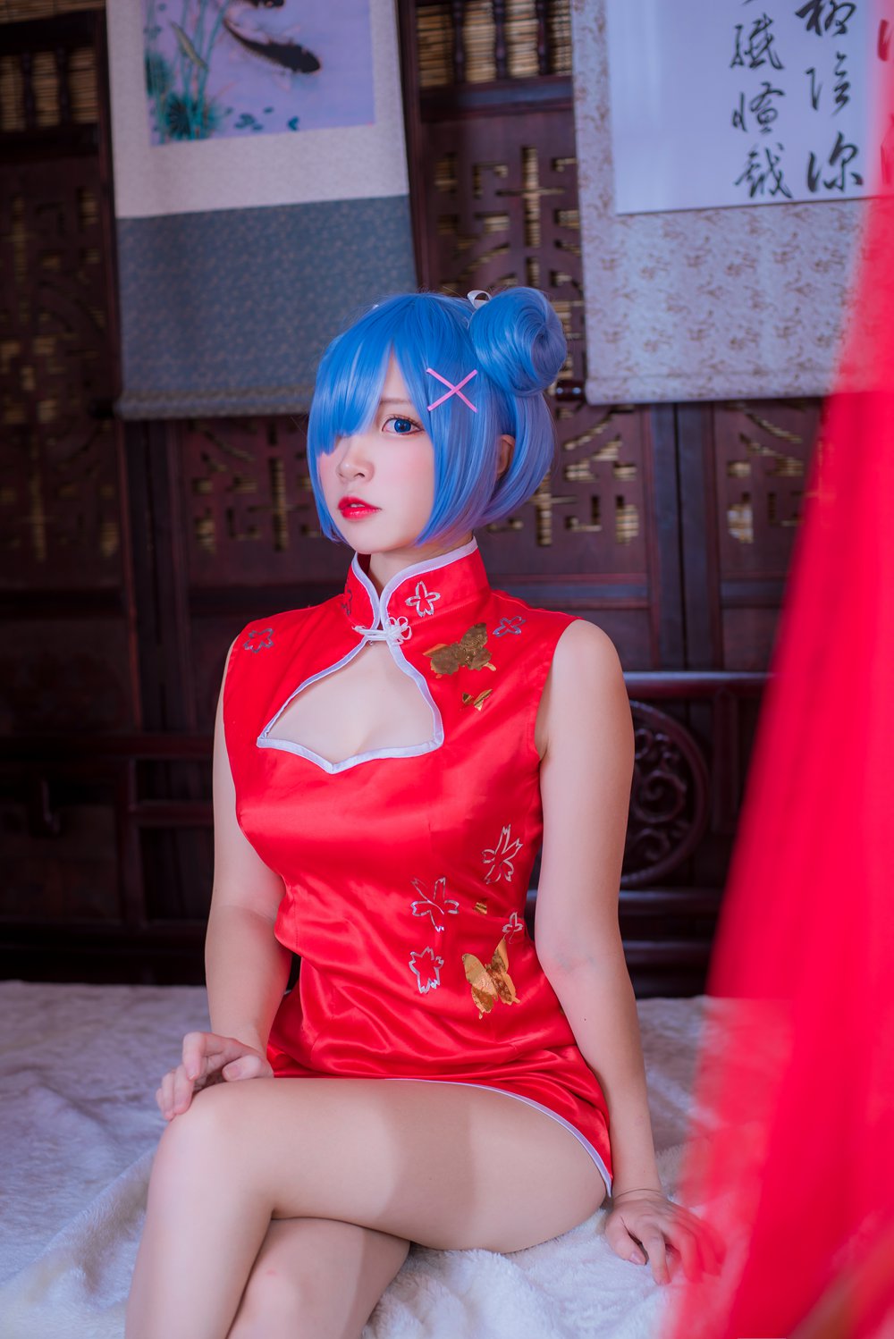 二佐Nisa 蕾姆旗袍