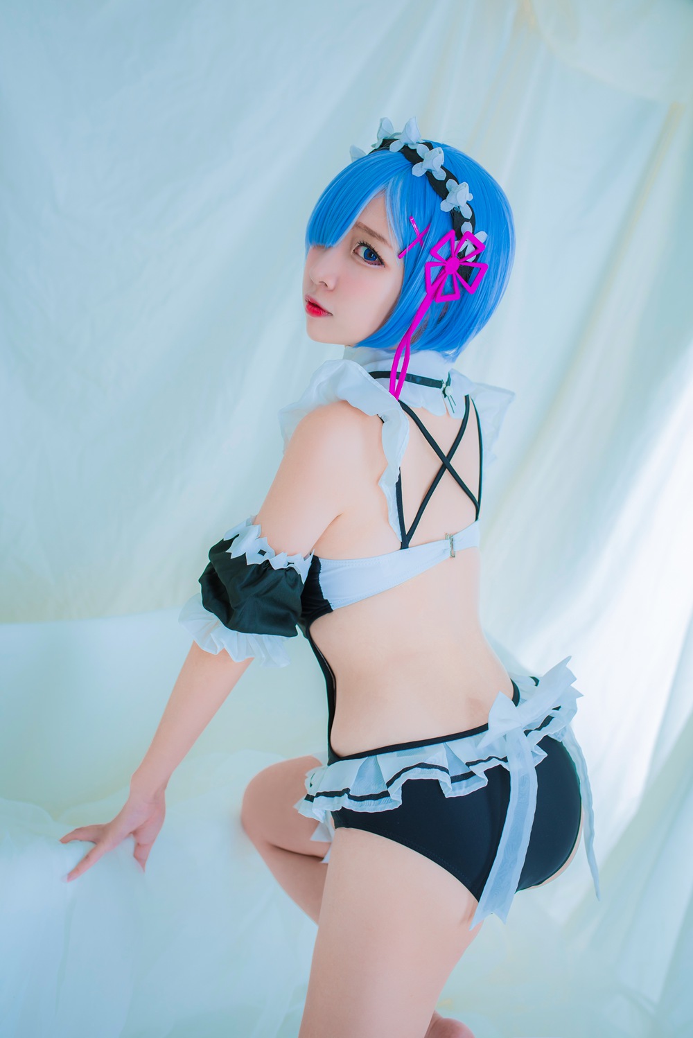 二佐Nisa 蕾姆泳装