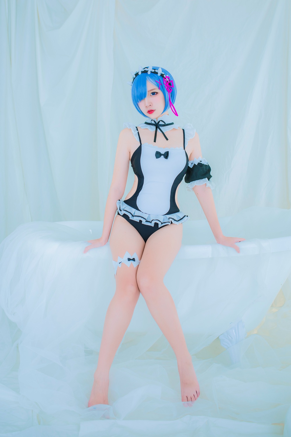 二佐Nisa 蕾姆泳装