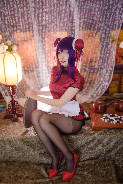 二佐Nisa 女主学姐旗袍