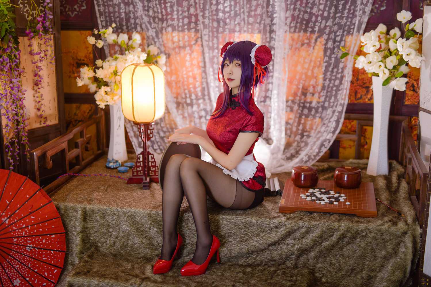 二佐Nisa 女主学姐旗袍