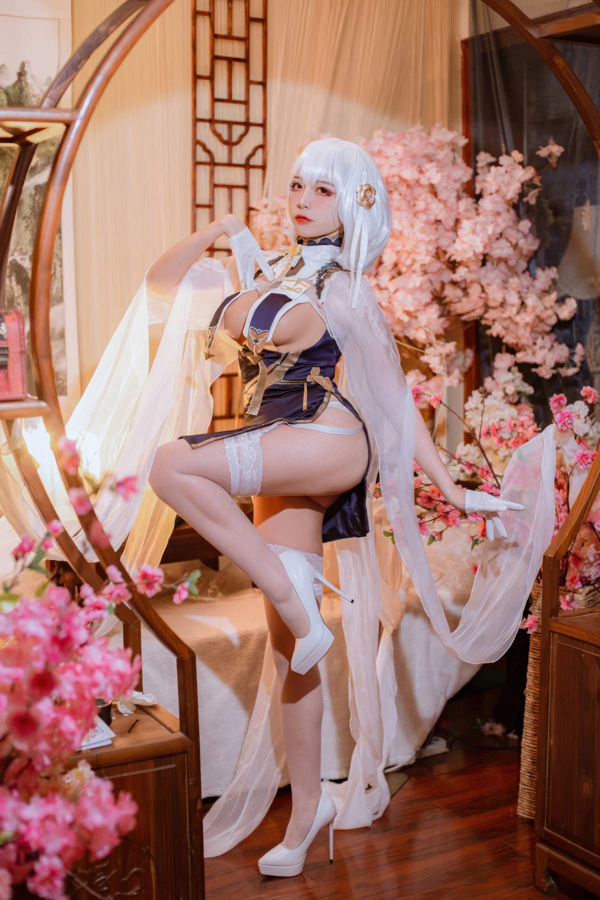 二佐Nisa 碧蓝航线 天狼星旗袍