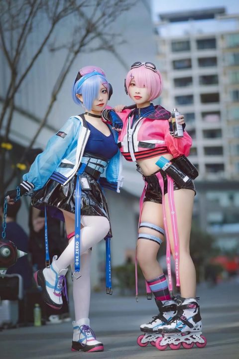 二佐Nisa&宮本桜 蕾姆&拉姆场照