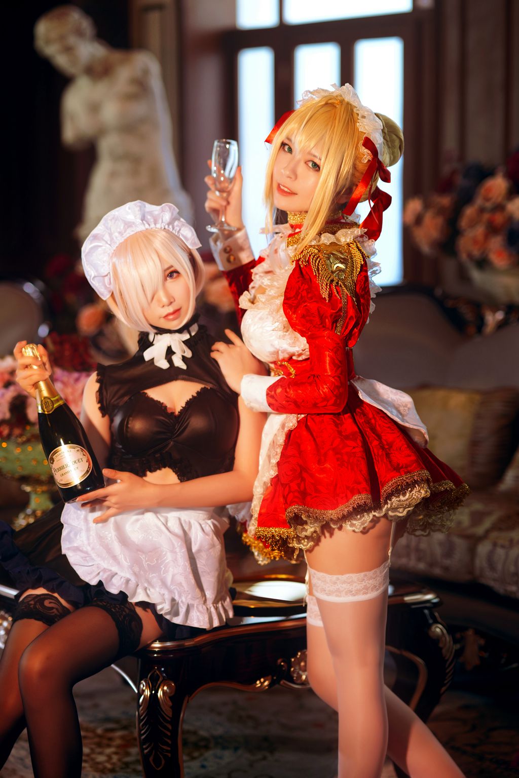 半半子X面饼仙儿 Claudius x Kyrielight Maid