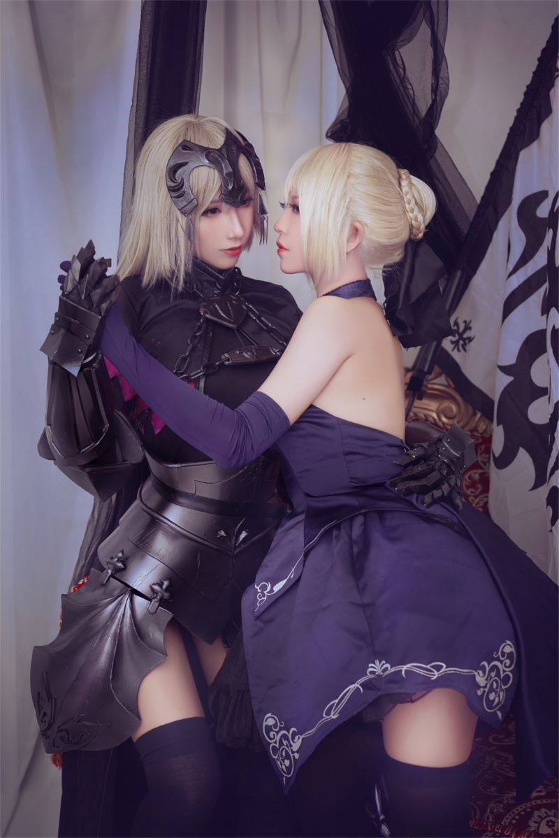 半半子&索索 黑贞3