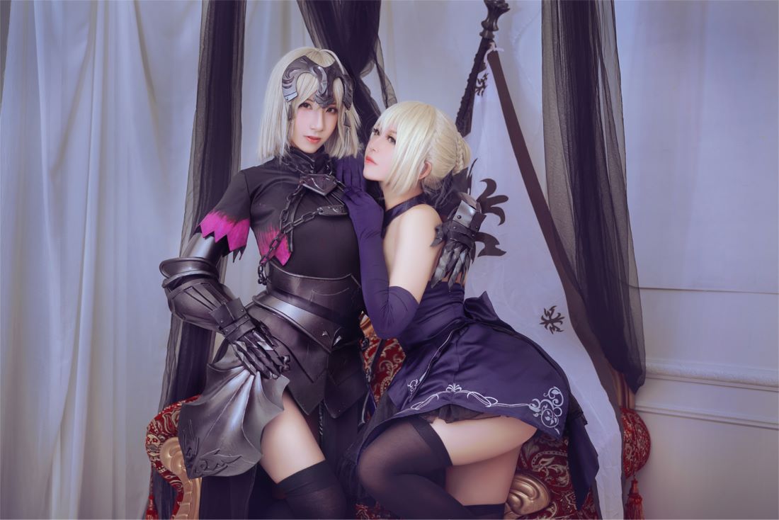 半半子&索索 黑贞3