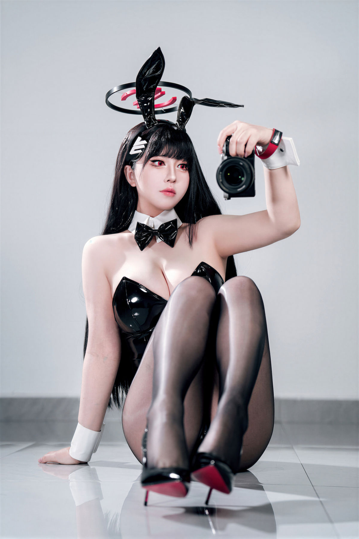 半半子 蔚蓝档案 调月莉音兔女郎