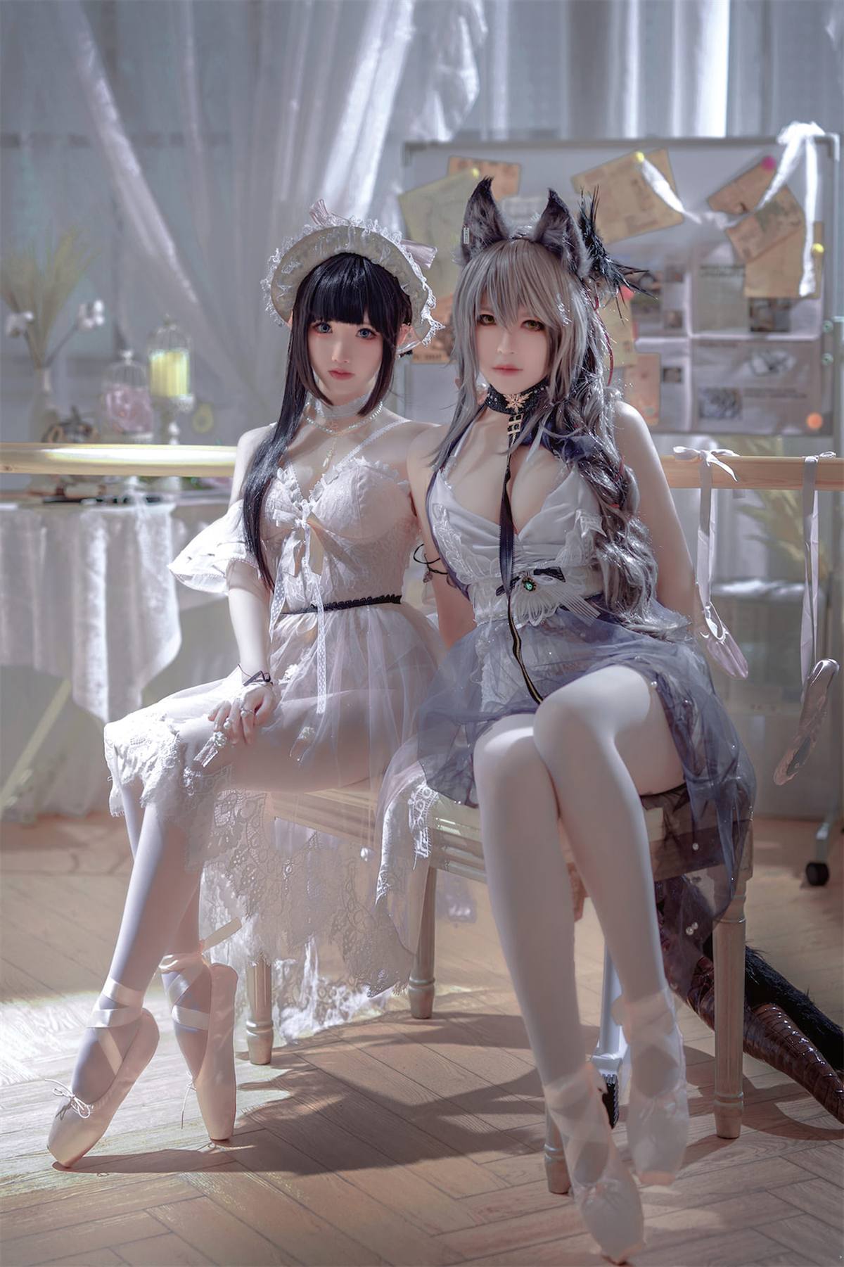 面饼仙儿&半半子 Arknights 黑x森蚺バレエ