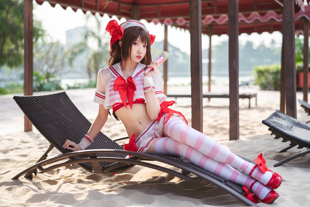 瓜希酱 岛村卯月 泳衣