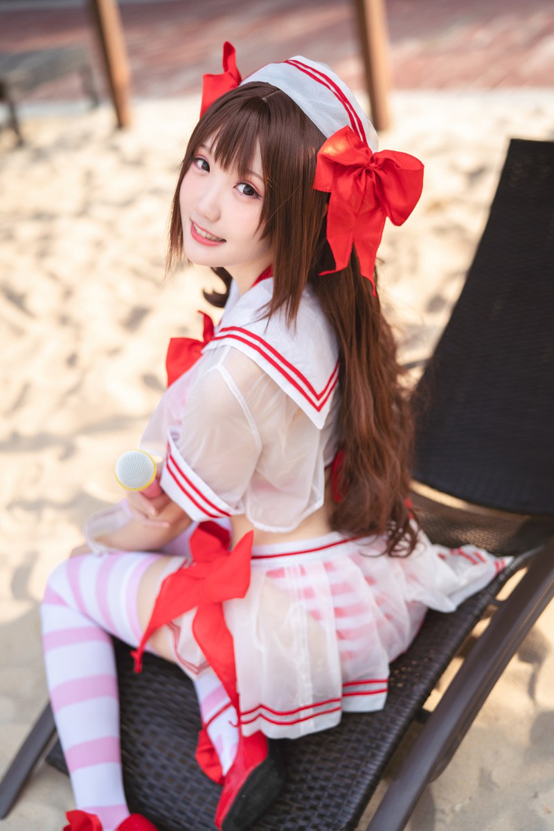 瓜希酱 岛村卯月 泳衣
