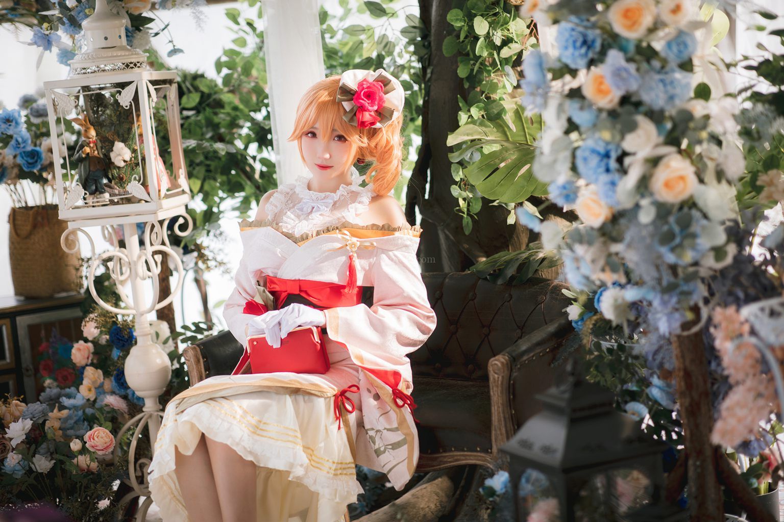 瓜希酱 碧蓝航线 黎塞留和服
