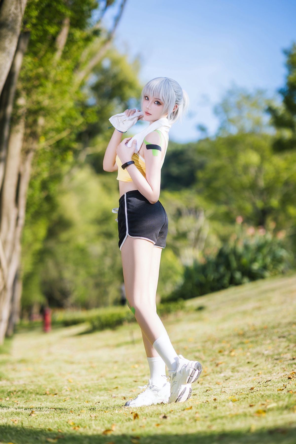 瓜希酱 灵笼 白月魁运动服