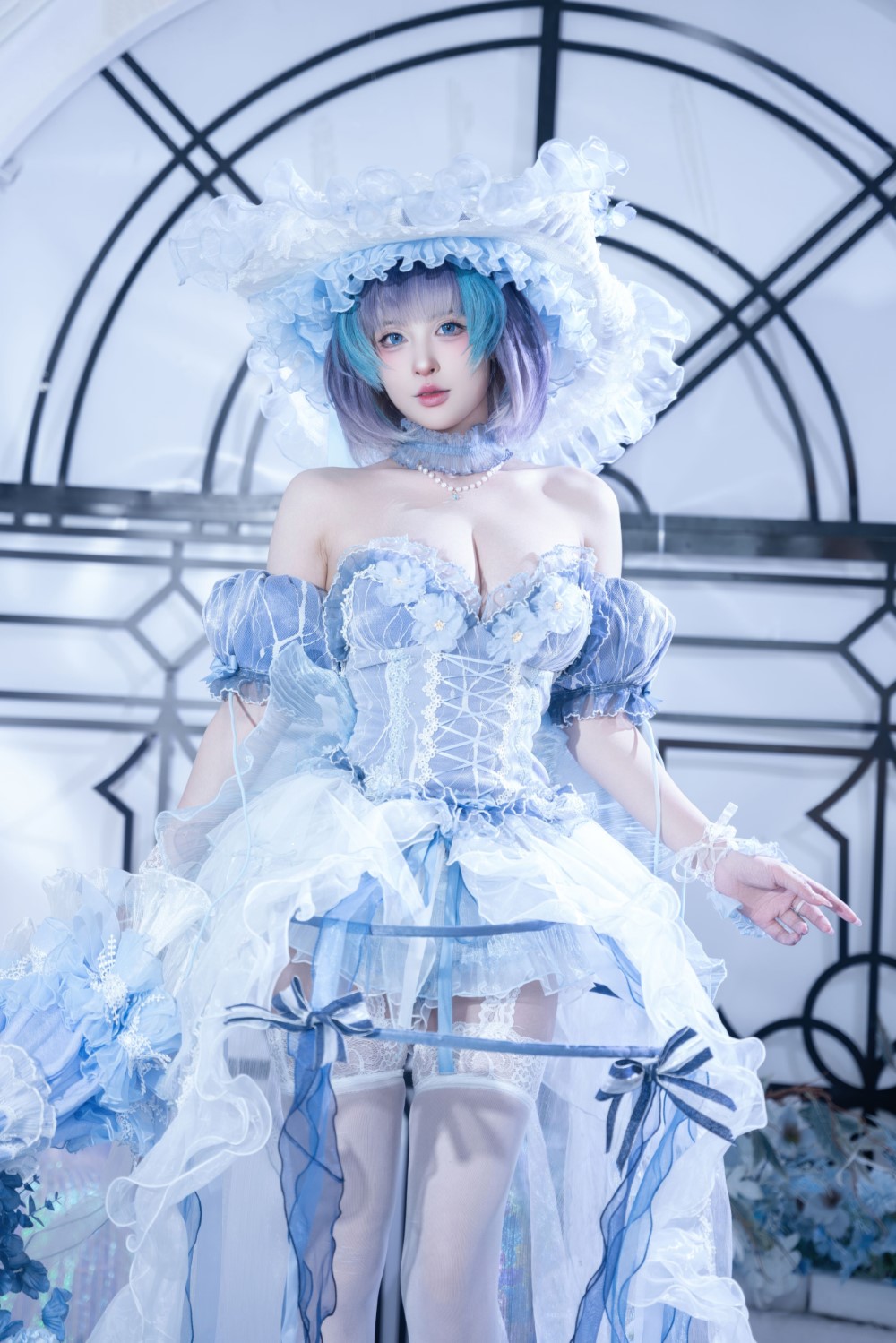 清水由乃 碧蓝航线 柴郡废稿礼服