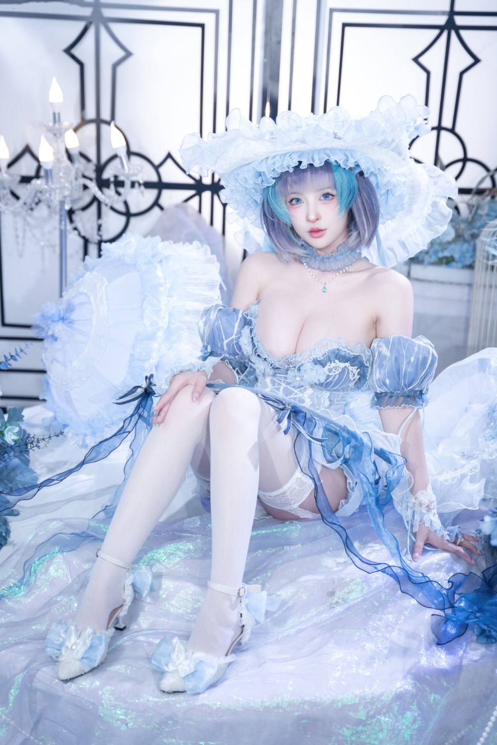清水由乃 碧蓝航线 柴郡废稿礼服