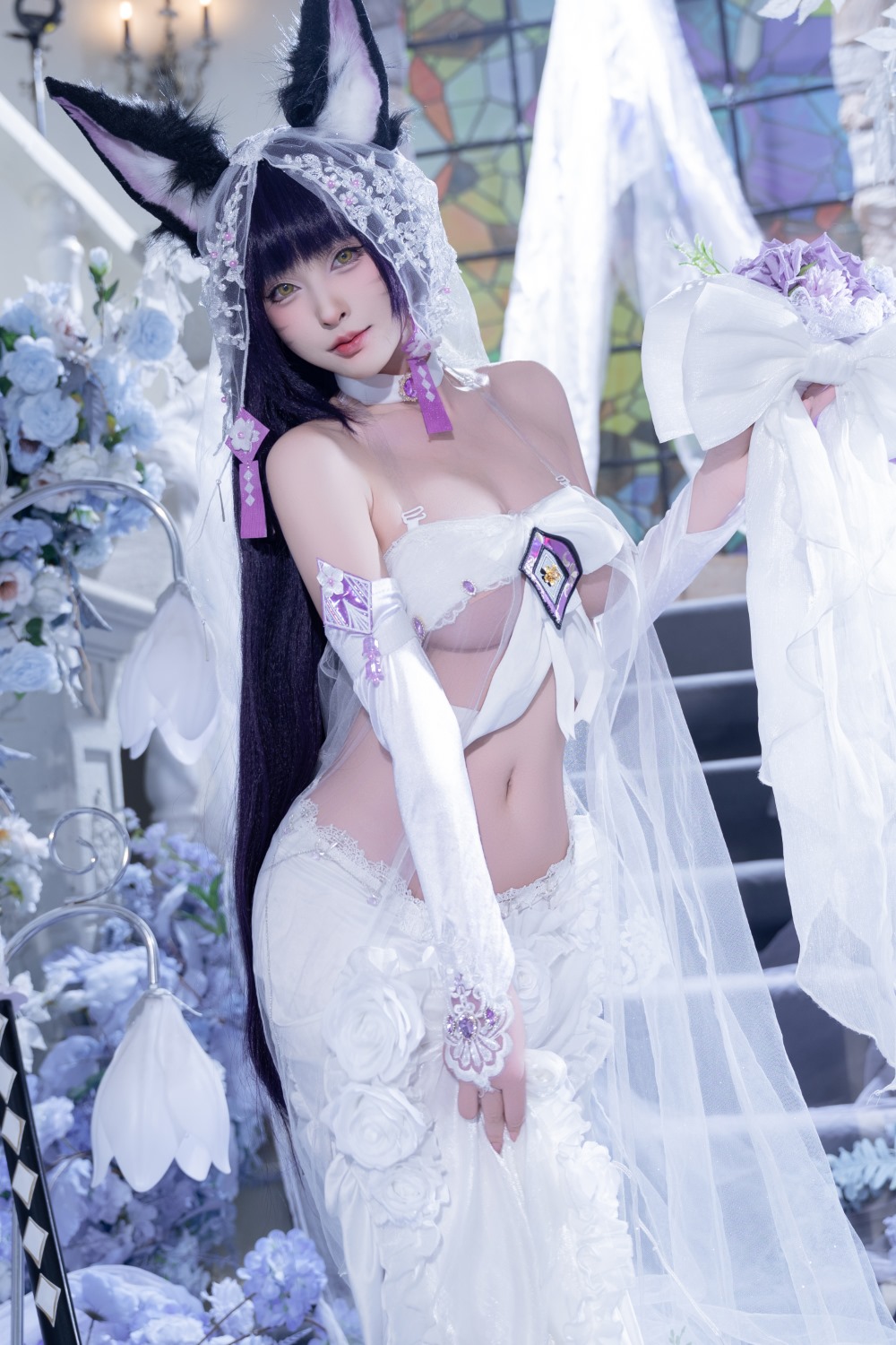 清水由乃 碧蓝航线 武藏 紫藤花