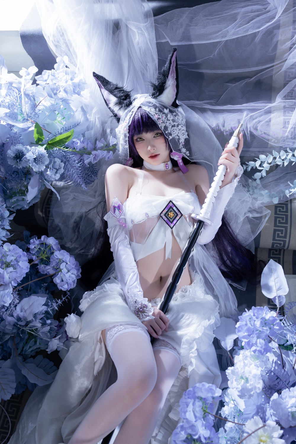 清水由乃 碧蓝航线 武藏 紫藤花
