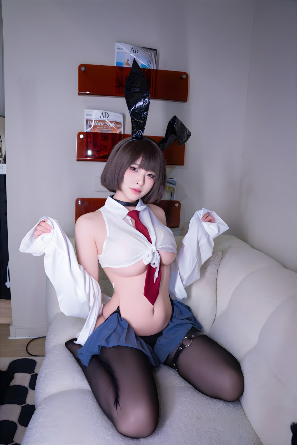 清水由乃 不良jk兔女郎