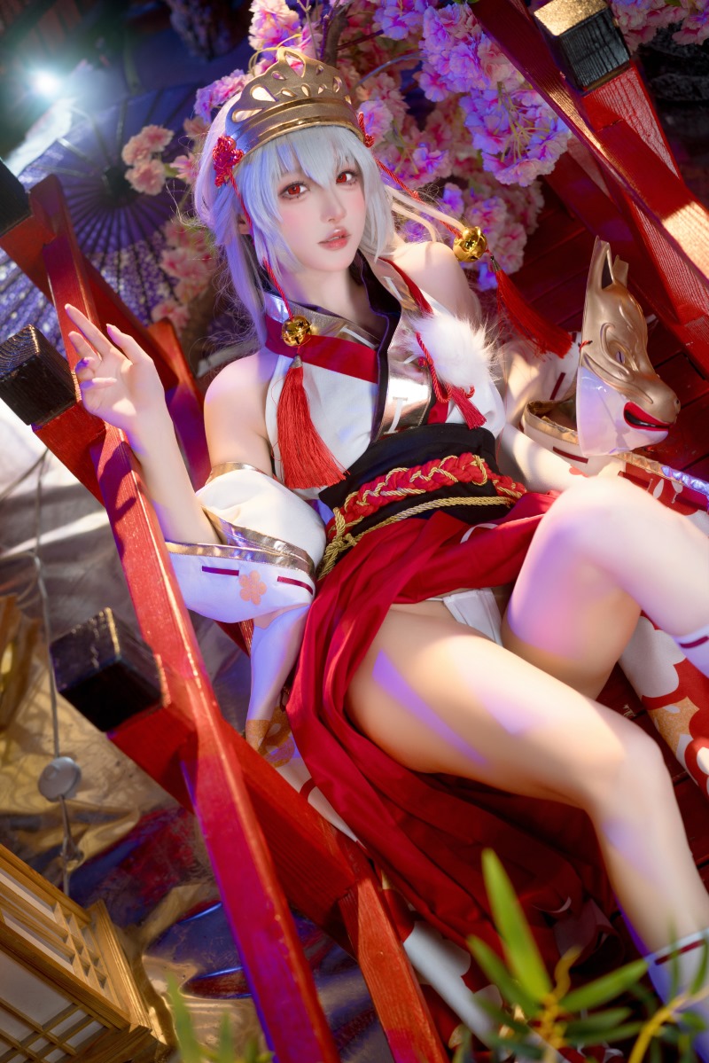 阿包也是兔娘 巫女浴池