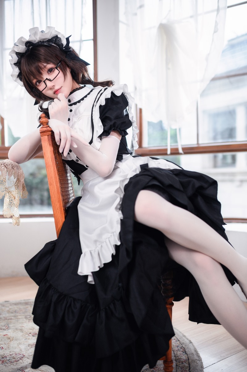 阿包也是兔娘 传统长裙女仆