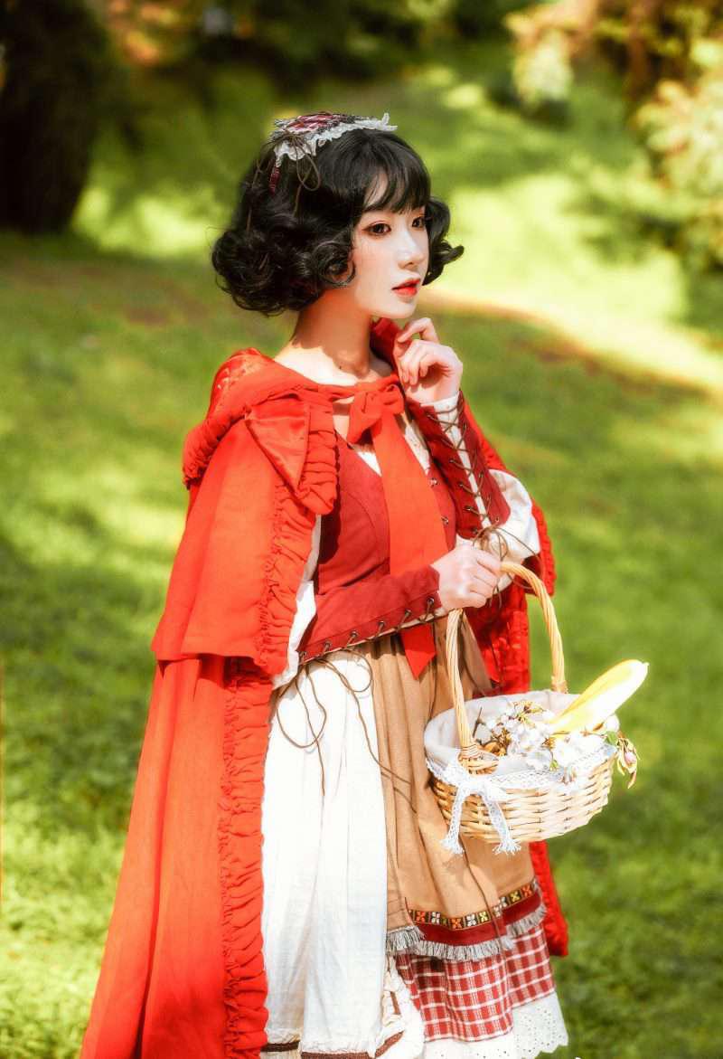 阿包也是兔娘 lolita红裙2