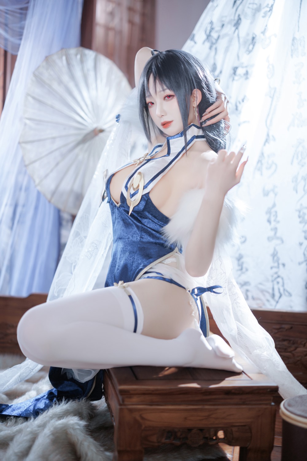 封疆疆v 定安旗袍