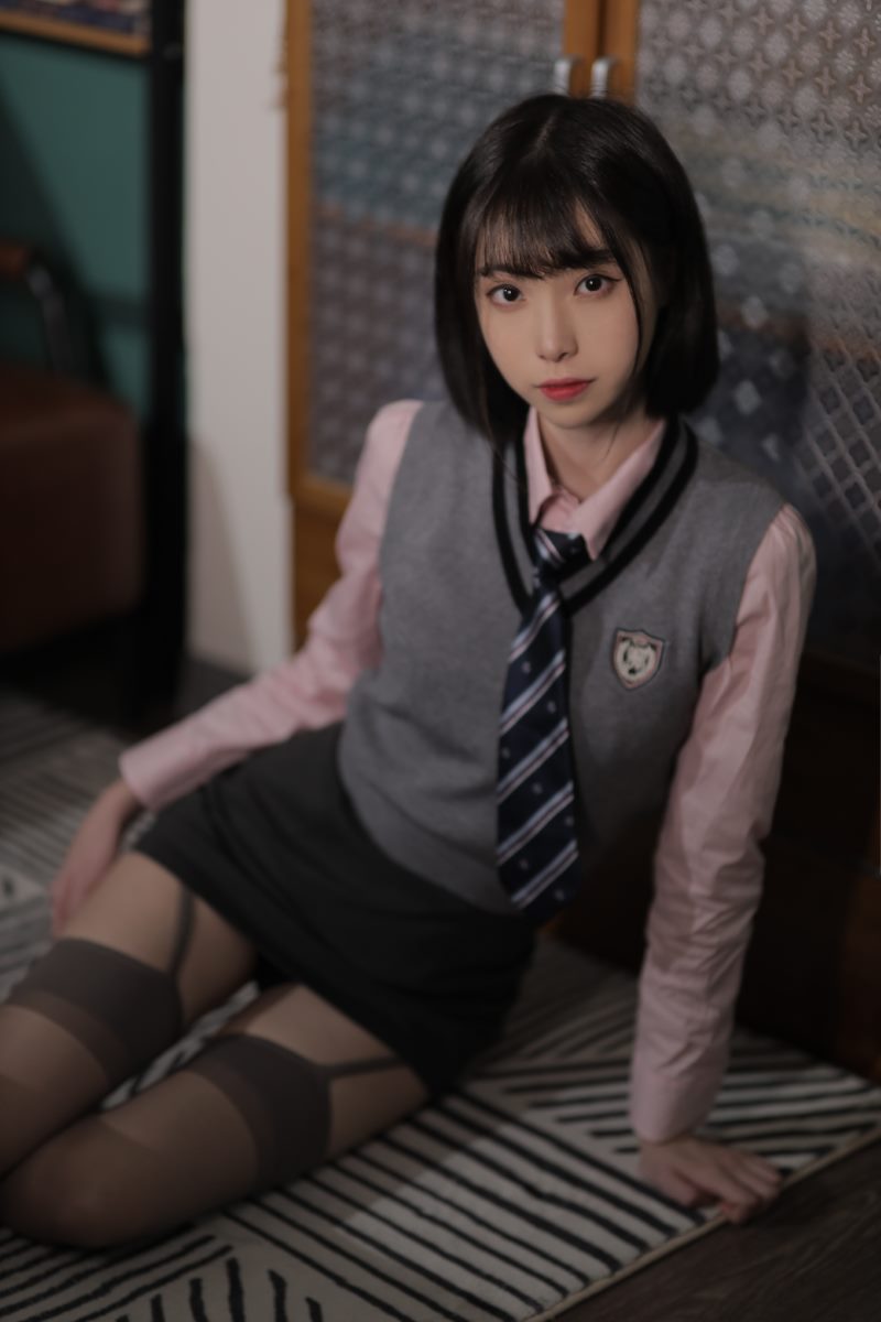 许岚LAN 韩系制服