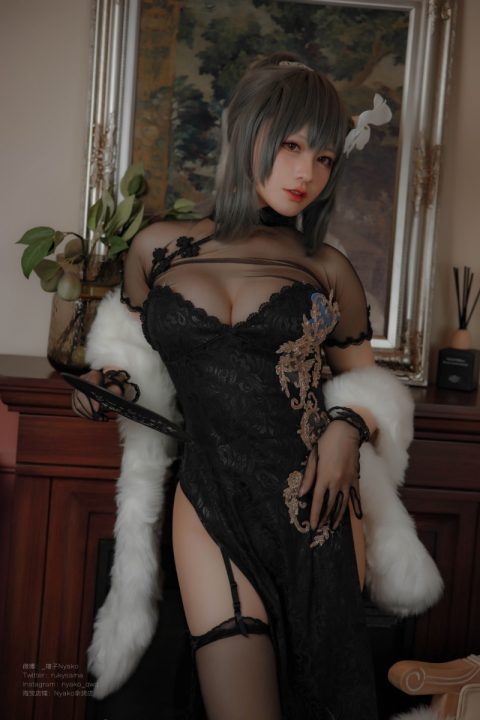 Nyako喵子 路易九世旗袍