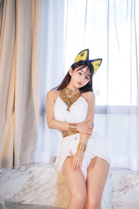 桜井宁宁 白色猫娘