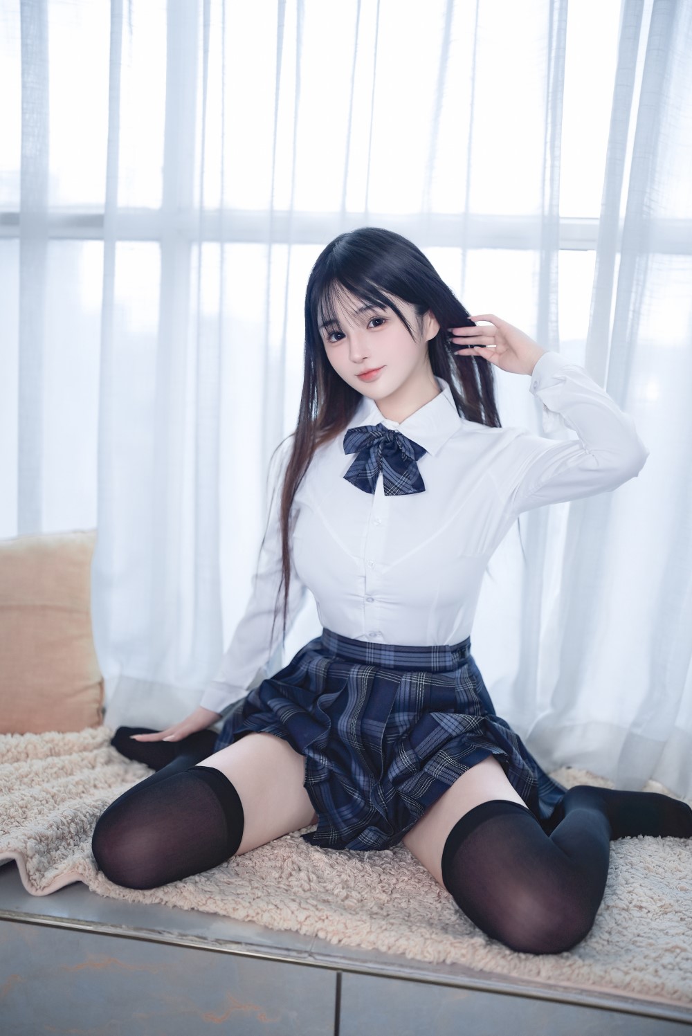 桜井宁宁 JK制服