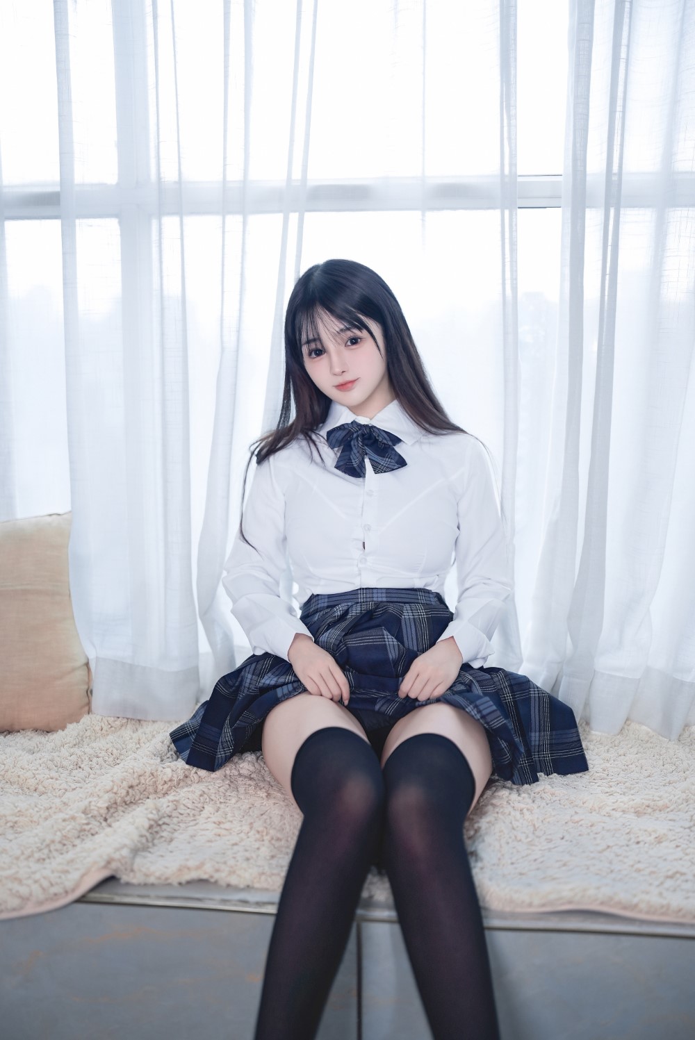 桜井宁宁 JK制服