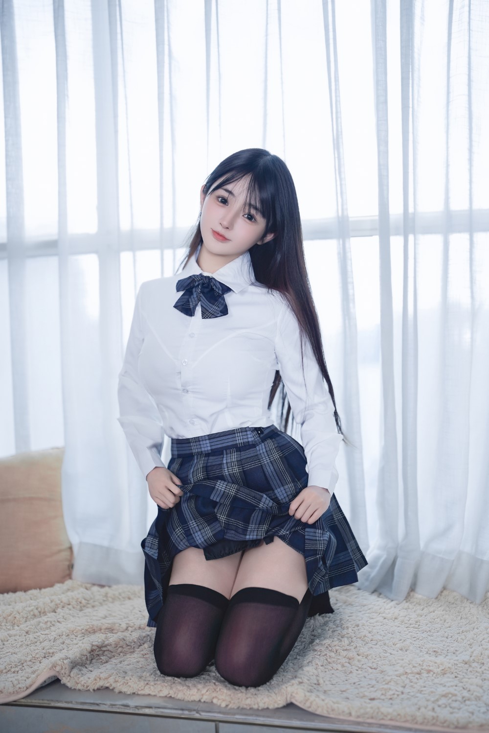 桜井宁宁 JK制服
