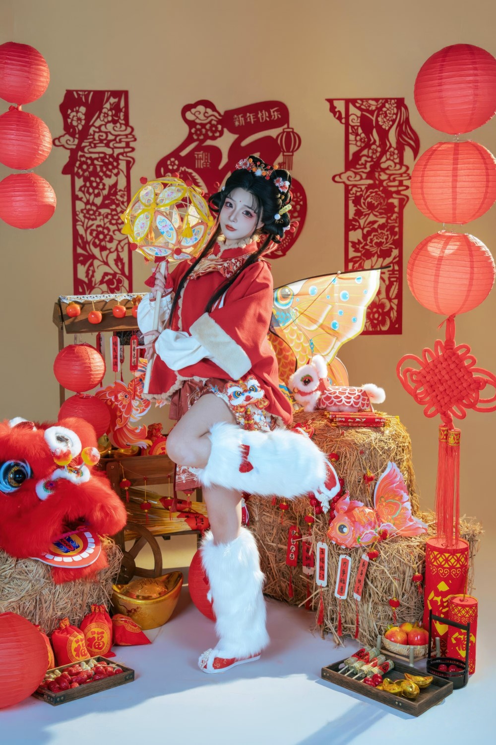 yuuhui玉汇 2026新春特辑 醒狮少女